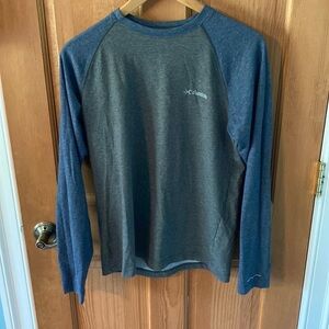 Columbia Small Men's Teen Long Sleeve Tee Shirt Preowned